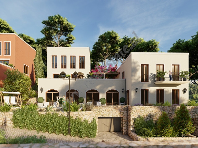 Beachfront studio apartments for sale in Manastiri Resort in Saranda