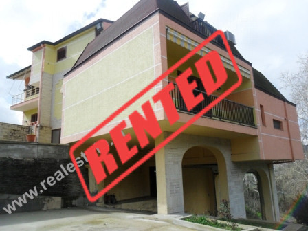 Three Storey villa for rent behind Artificial Lake in Tirana, Albania (TRR-313-16)