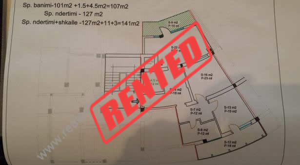 Office space for rent in the Center of Tirana, Albania (TRR-1214-48r)
