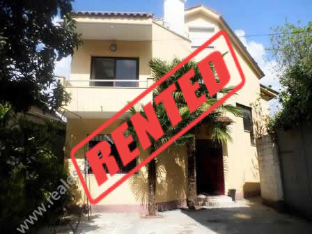 Three Storey villa for rent in Qemal Stafa Street in Tirana, Albania (TRR-313-7L)