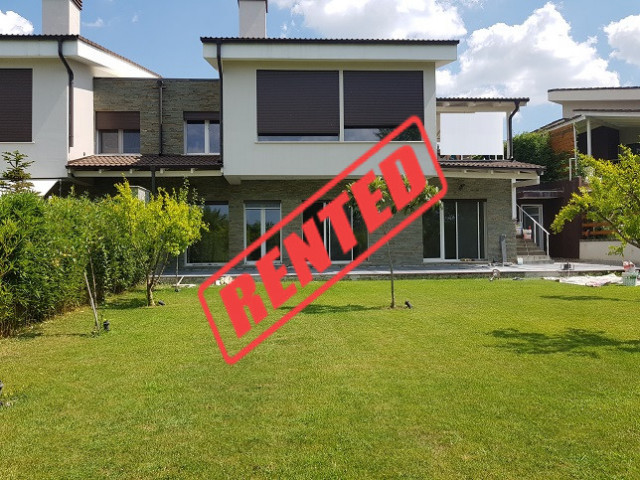 Two storey villa for rent in Lunder area in Tirane, Albania