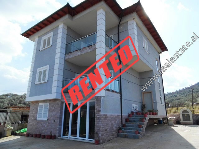 Three storey villa for rent in Mjull-Bathore area very close to TEG in Tirana, Albania (TRR-319-10L)