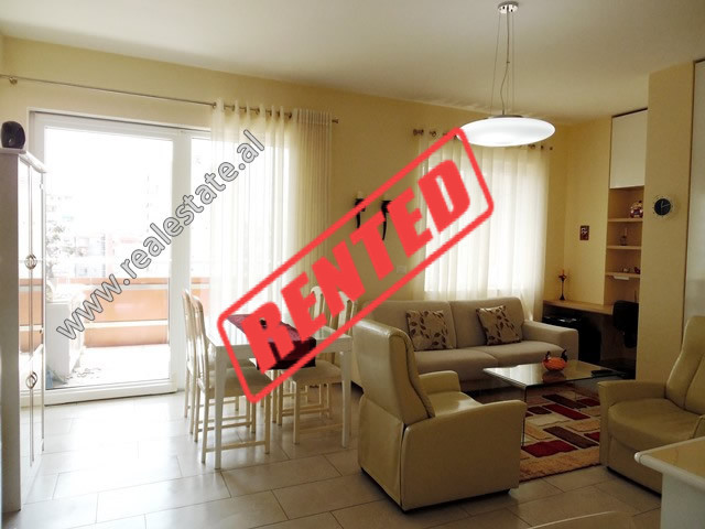 Modern one bedroom apartment for rent in Bogdaneve Street in Tirana, Albania