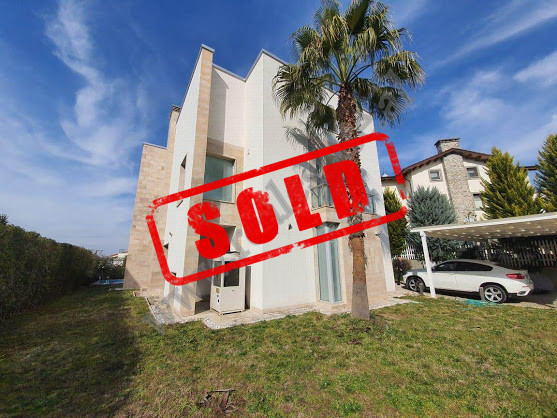 Three storey villa for sale in a residential villa complex in Lunder in Tirana, Albania